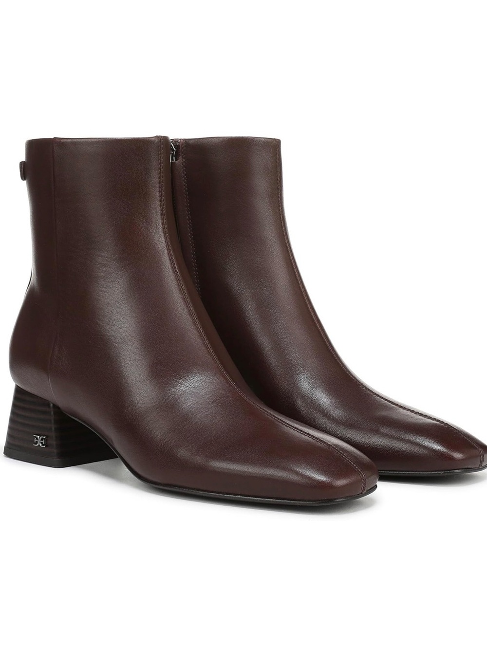 Sam Edelman Women's Paige Leather Ankle Boots - Spiced Pecan